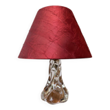 60s crystal table lamp
