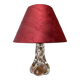 60s crystal table lamp