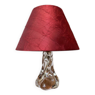 60s crystal table lamp