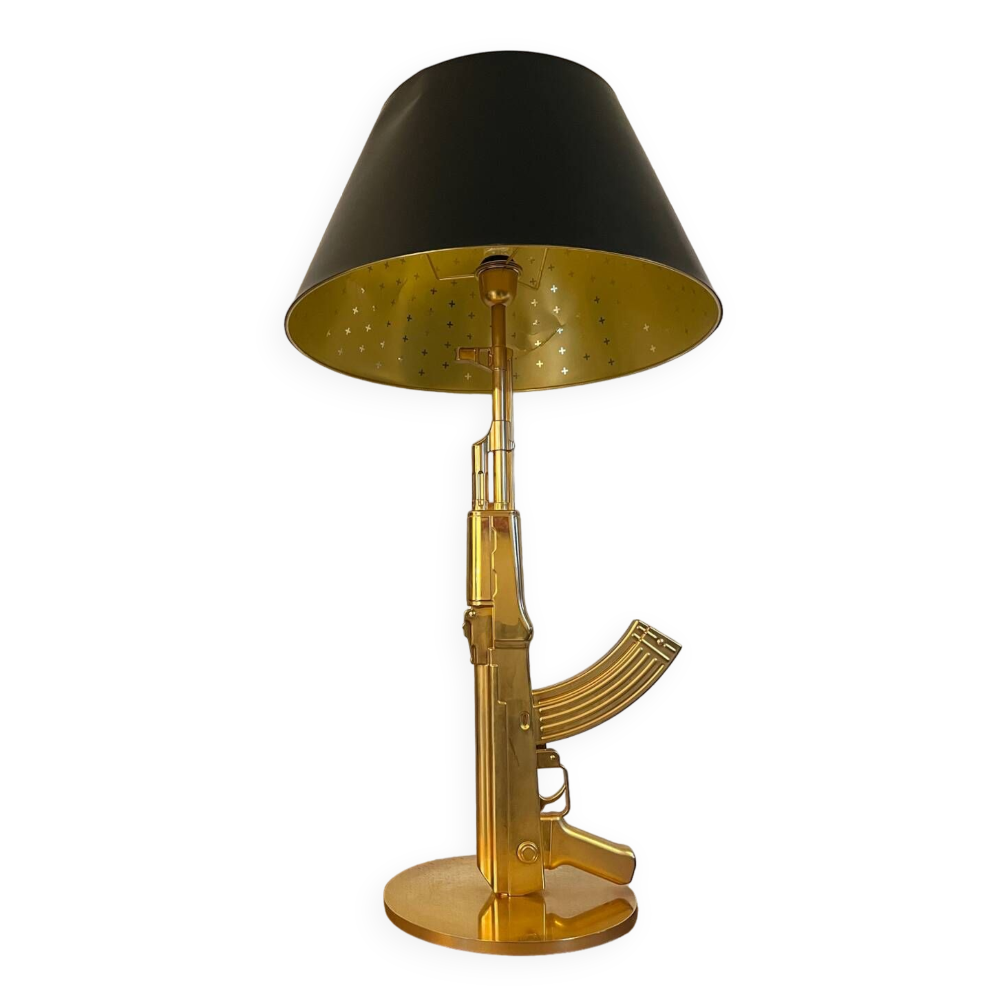 Starck gun lamp for flos