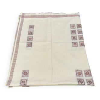 Large vintage tablecloth 70