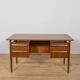 Mid-Century Teak Desk by Gunnar Nielsen Tibergaard, Denmark, 1960s