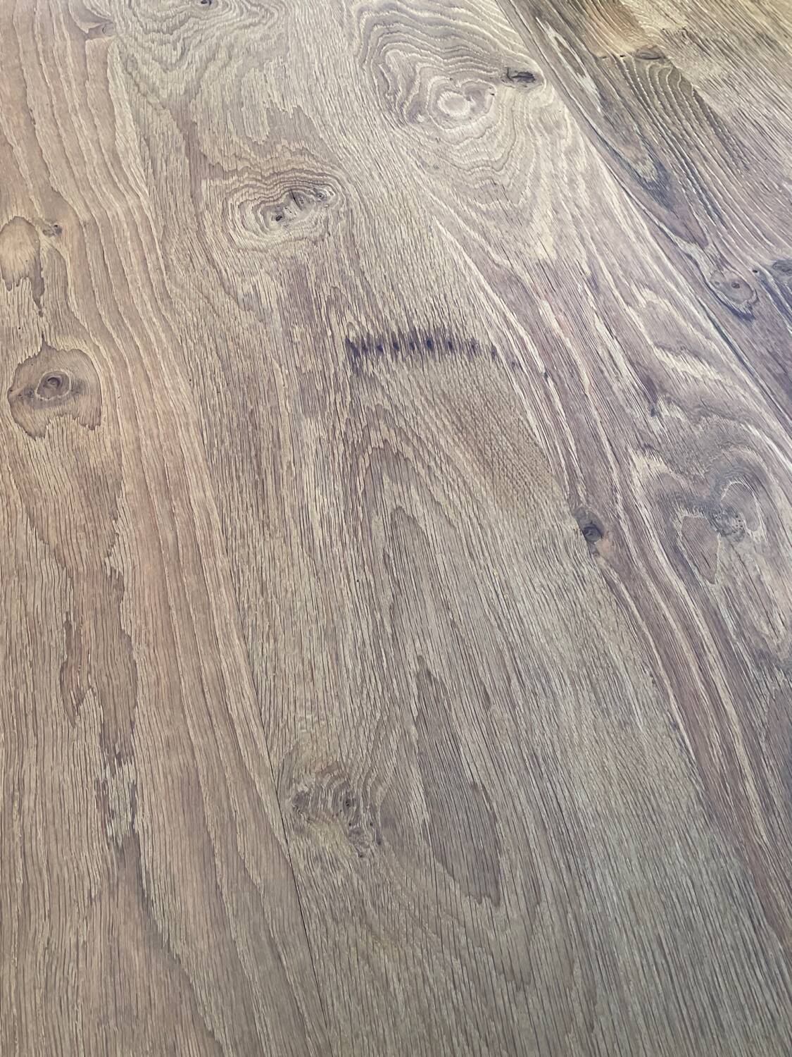 Solid oak farmhouse table