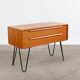 Commode en teck vintage Buffet mcm hairpins années 60 années 70