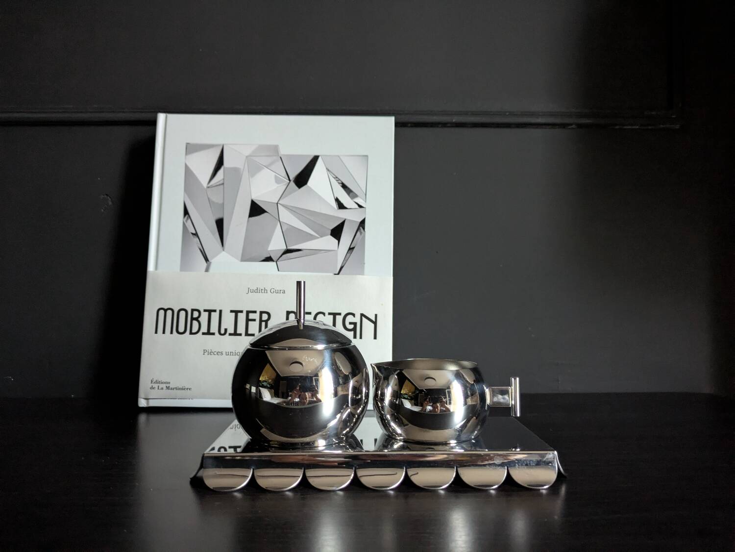 Sugar bowl and cream jug Alessi