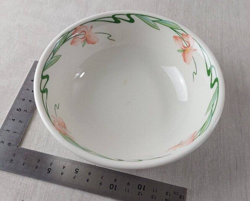 Antique ceramic bowl / bowl with Miami decor from Villeroy & Boch in white