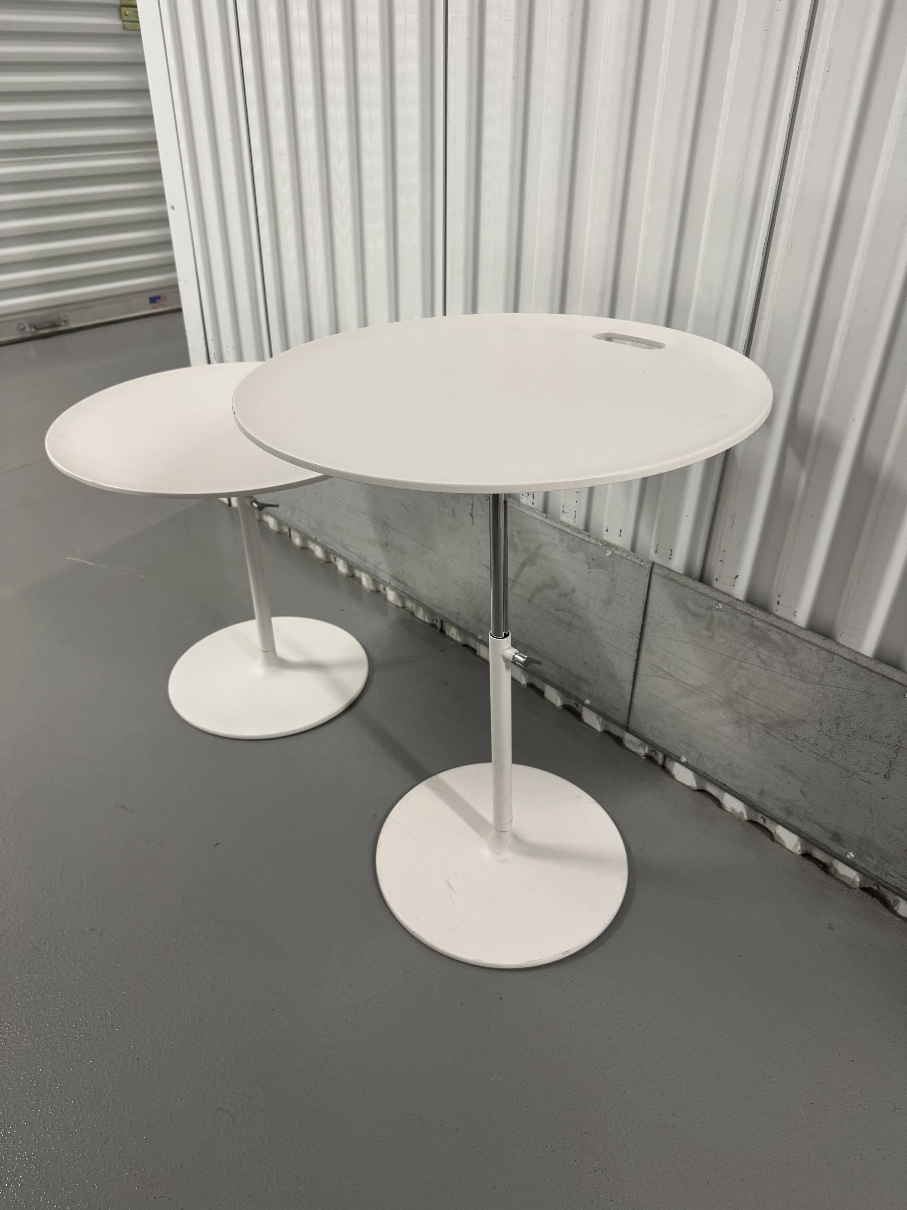 VITRA - Pair of Jasper Morrison Adjustable Occasional Low Tables