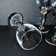 Set of 11 second-choice SAINT-LOUIS crystal wine glasses 15.5cm