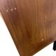 Vintage wooden sideboard with black steel legs.