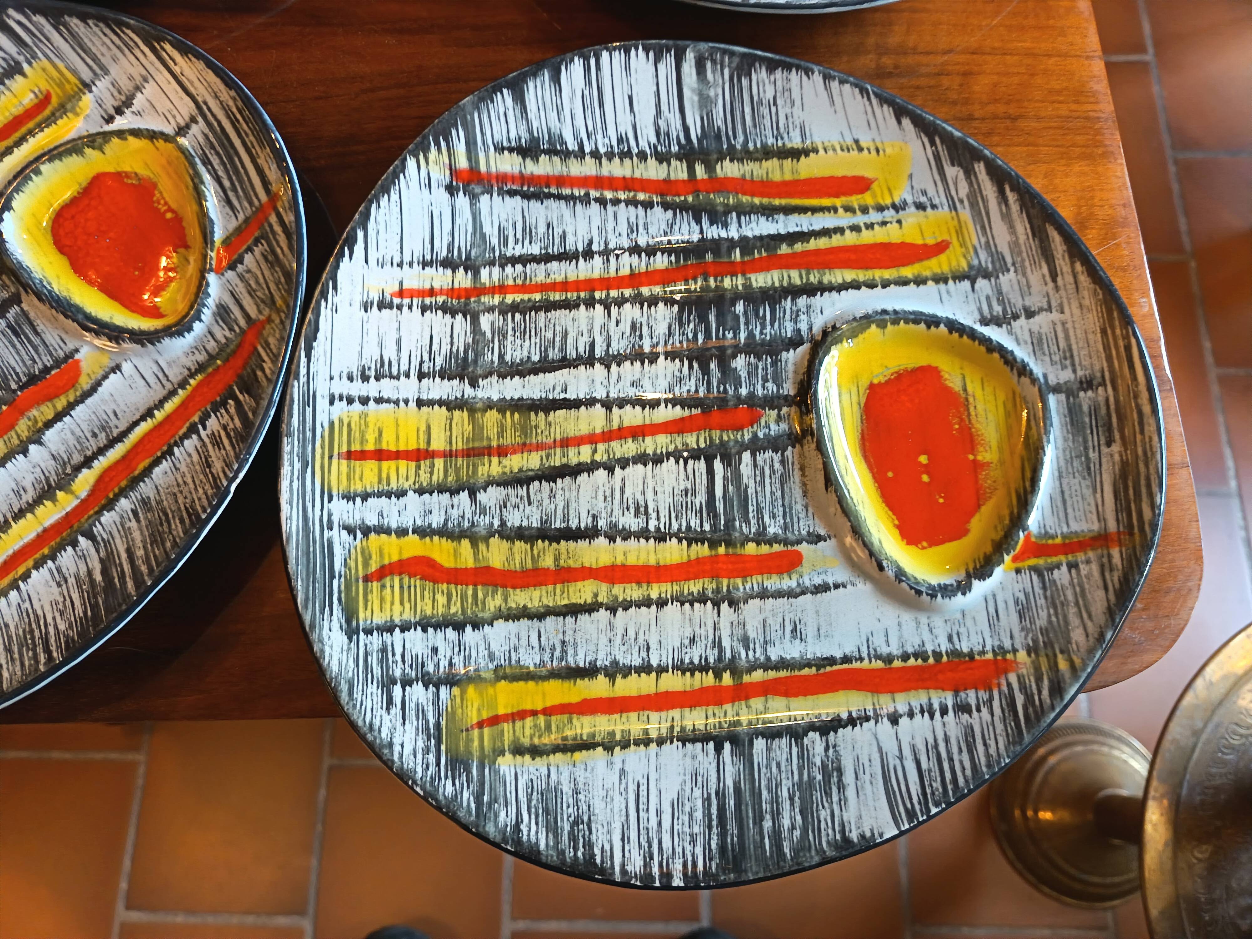 Pornic plates - 1950s-60s