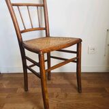 little old kitchen chair with canework. URGENT MOVE