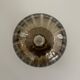 Flush-mounted lamp in chrome and smoked glass by N Leuchten, 1960s, Germany.