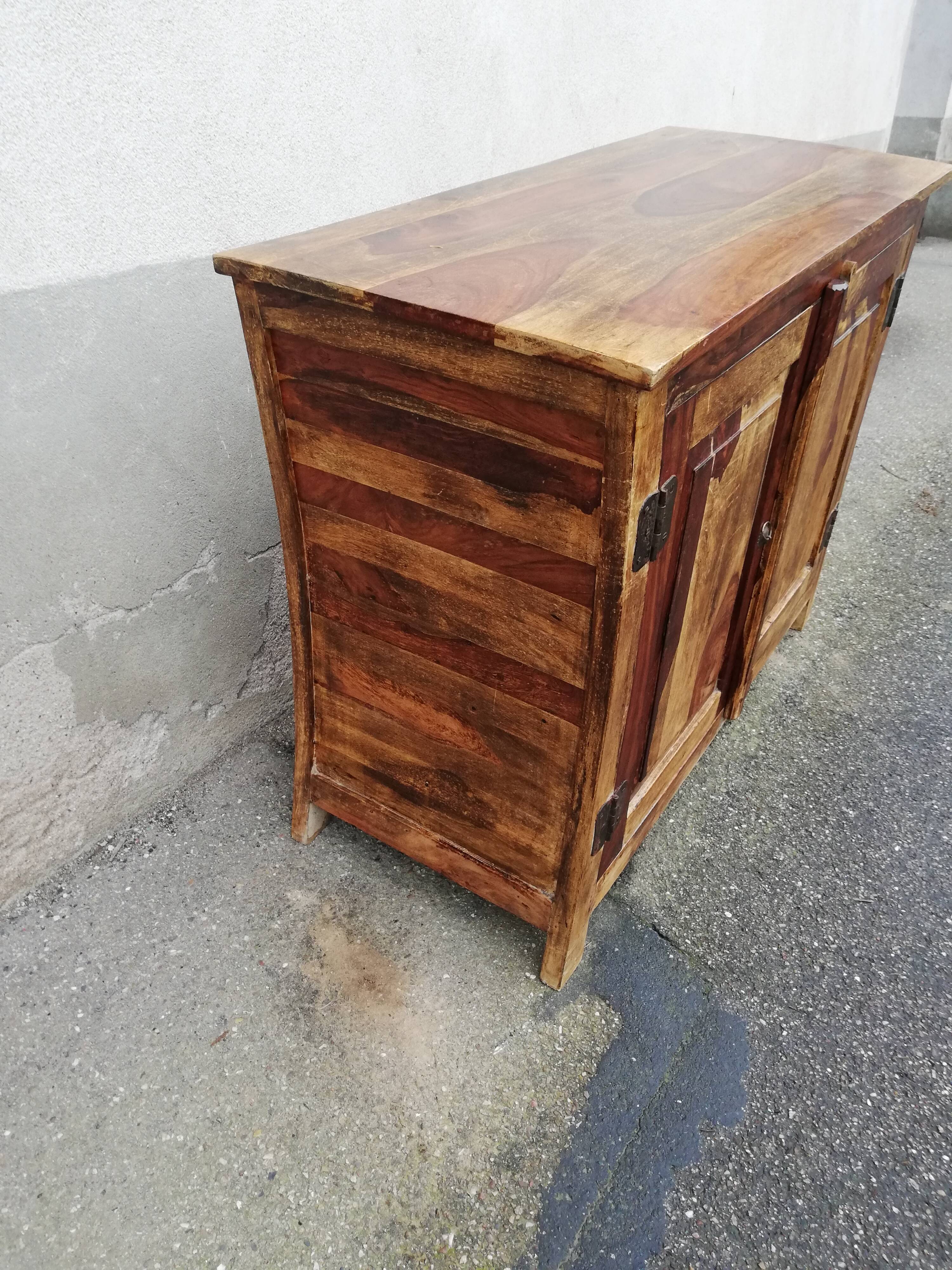 Vintage exotic wood sideboard