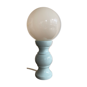 Lampe bilboquet bleu