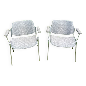 Armchairs Model DSC 106 by Giancarlo Piretti