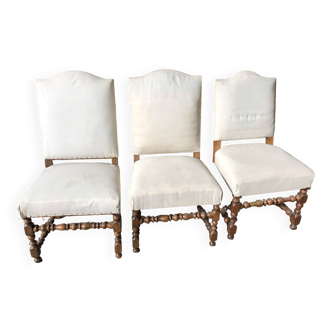 Louis XIII style chairs