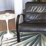 Fauteuil en cuir Polhem par T. Björklund pour Ikea