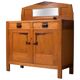 Art deco bar furniture in solid oak 1930s
