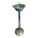 Tulip Foot Ashtray Chrome Metal + Glass Balls + Vintage Ashtray