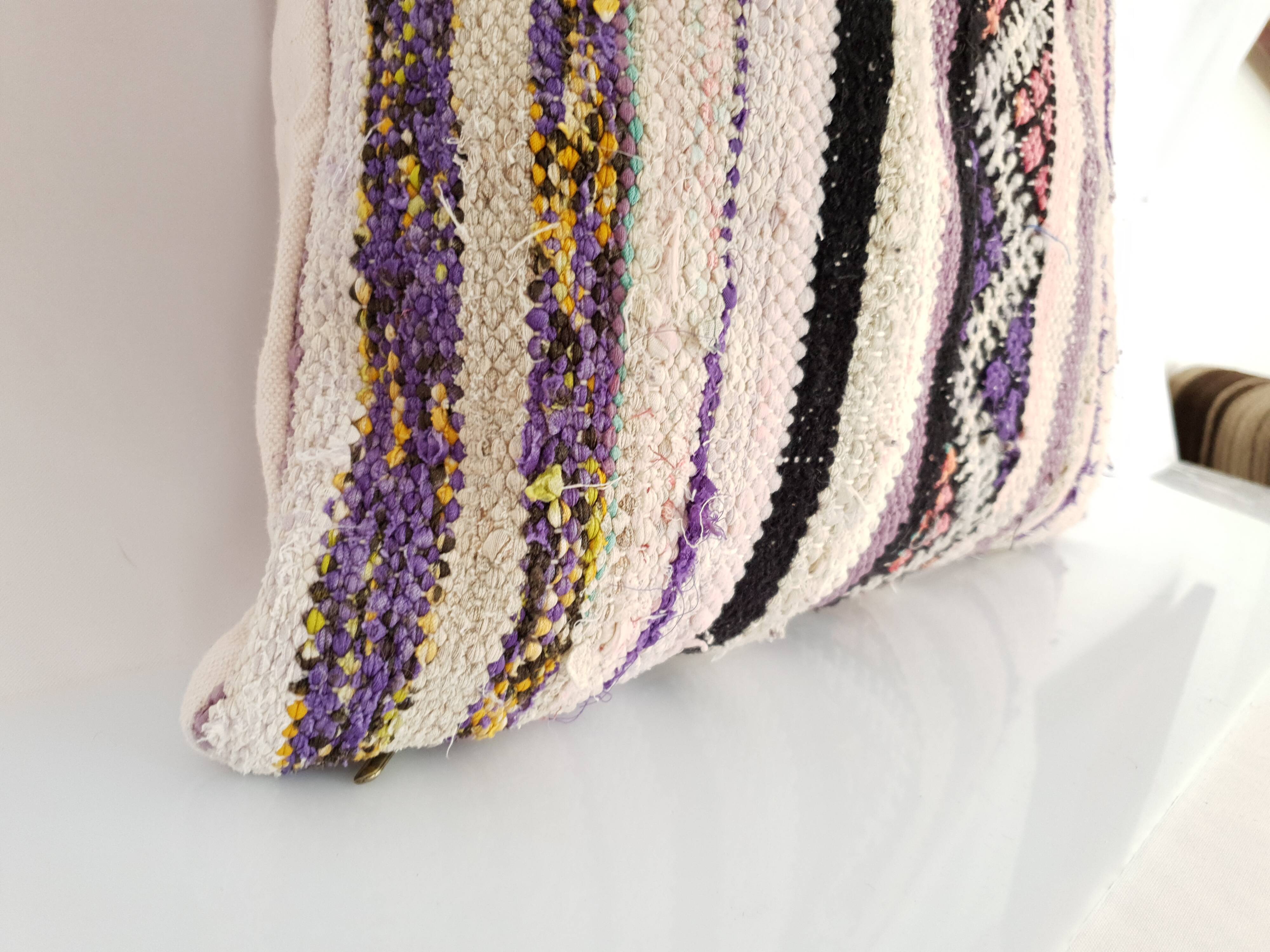 Housse de coussin kilim berbère 50x50