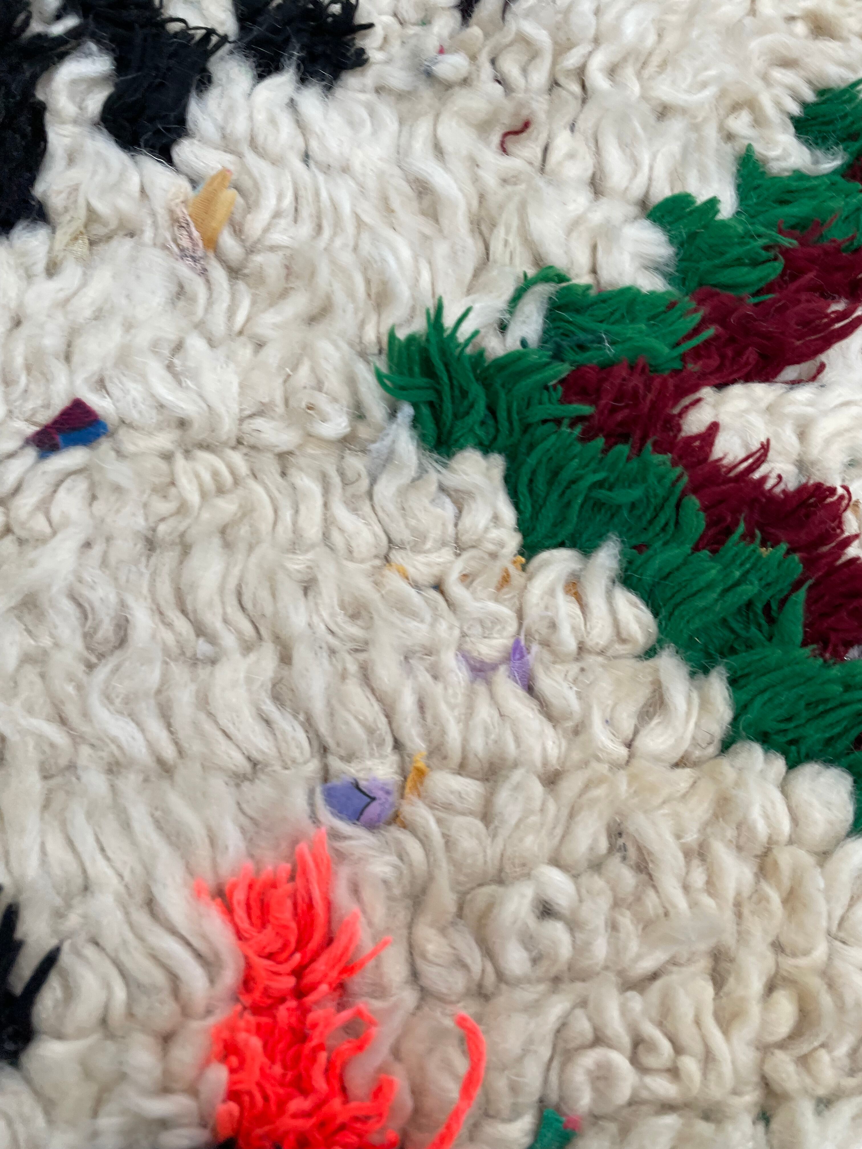 Berber carpet Azilal 175x190 cm