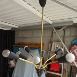 Vintage rockabilly sputnik chandelier from the 60s