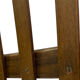 Vintage sofa in beech, 60s design wooden bench