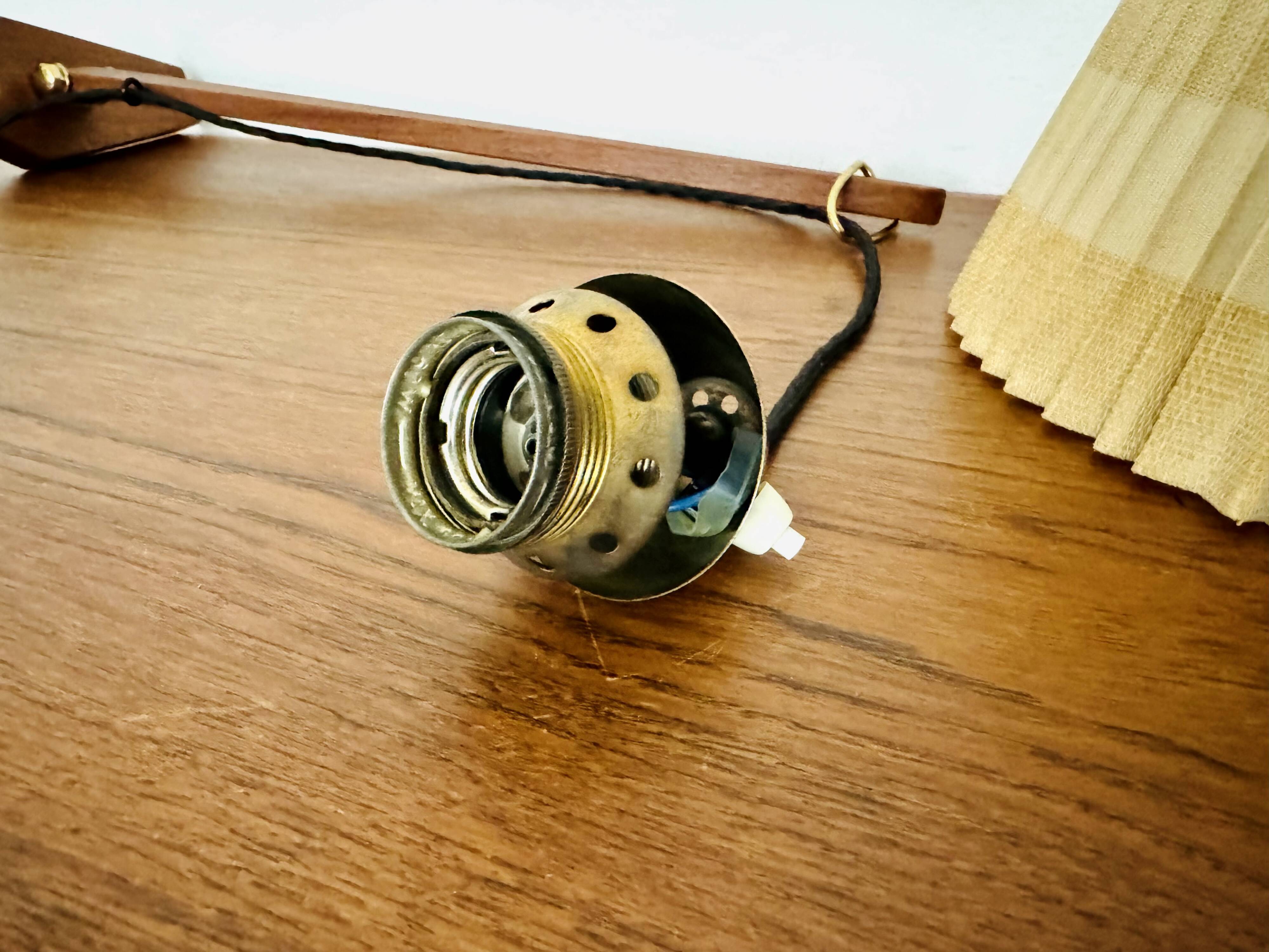 Adjustable Pleated Wall Lamp by Kaiser Leuchten