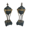 Pair of classic stusts tripode bronze