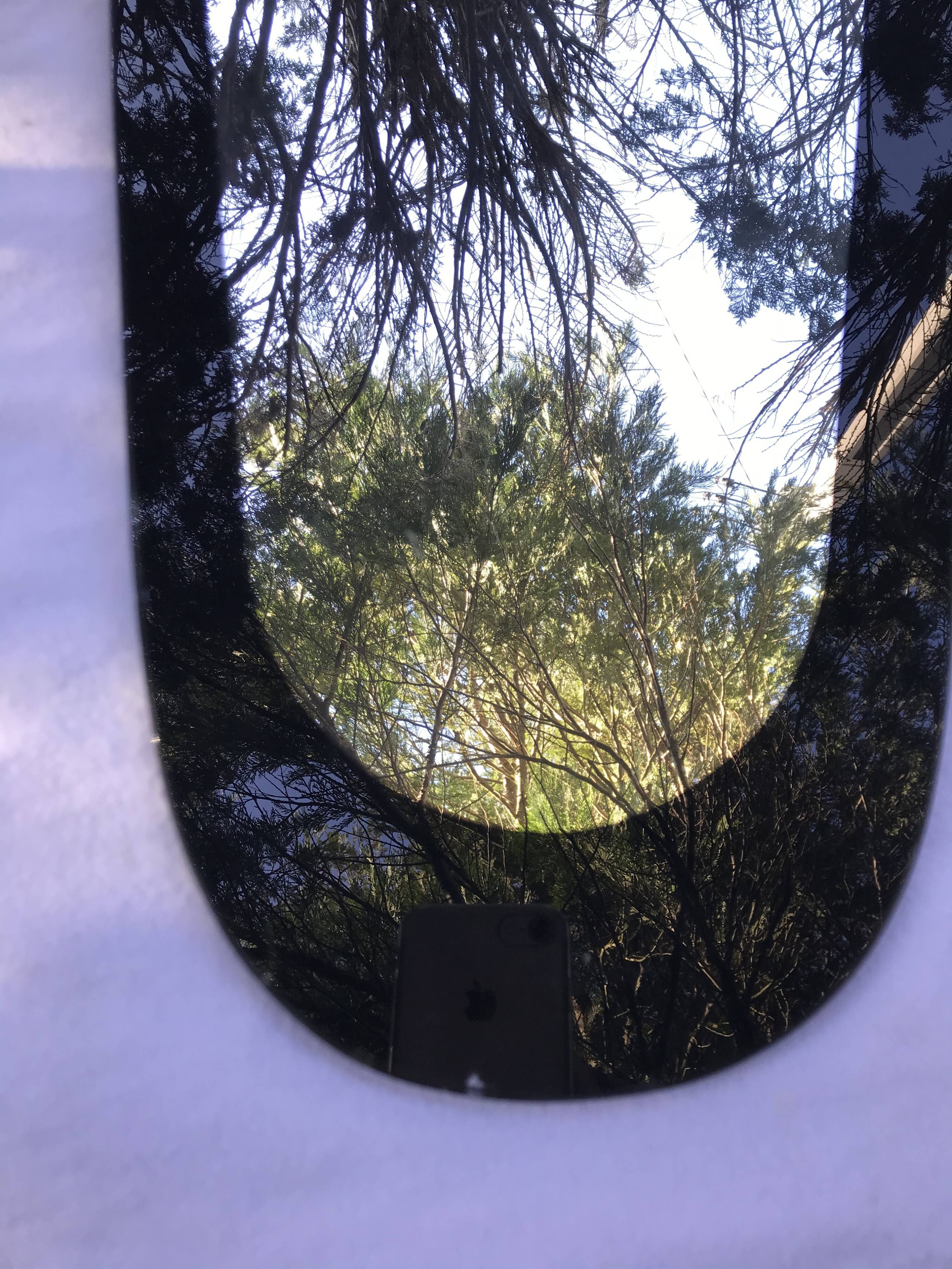 Vintage 60s mirror mirror  33x80cm