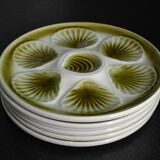 6 Moulin des loups oyster plates