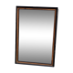 Miroir ancien/cadre noir et doré
