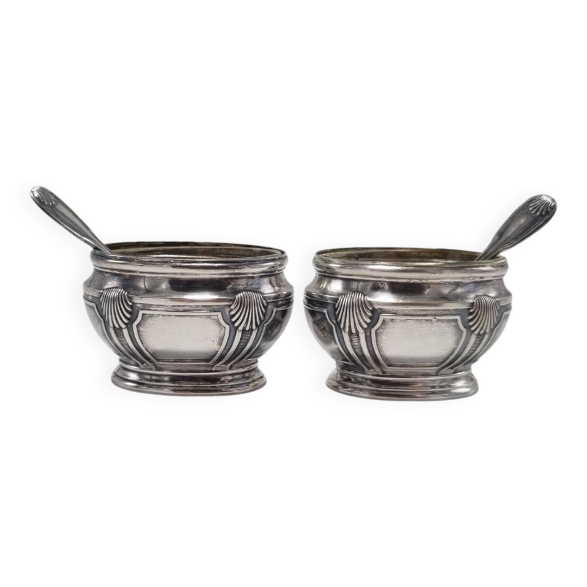 Pair of salt cellars