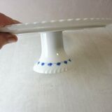 Old standing cake dish, flower décor