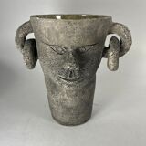 Vases céramique neolithique prehistorique 1960 vintage