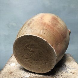 Glazed terracotta jug