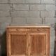 Antique buffet in solid pitch pine