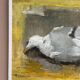 Original Swedish Oil on Canvas – “Seagull” by Ingeborg Stragnell – Signed