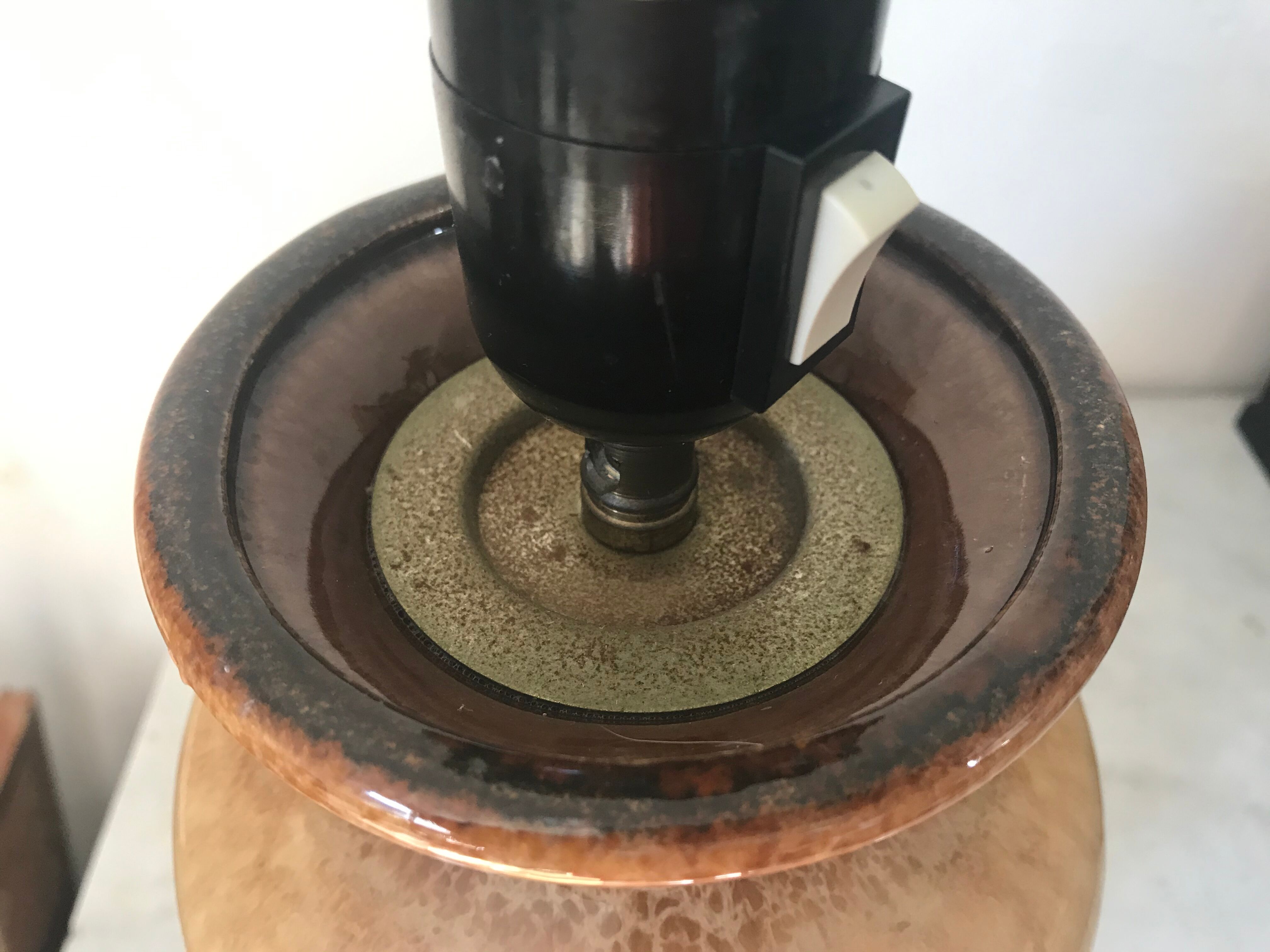 West Germany ceramic lamp