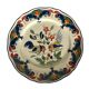Ancienne assiette faïence Orchies décor coqs XXème