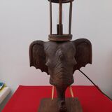 Lampe à poser tête d'éléphant