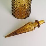 Moulded glass carafe