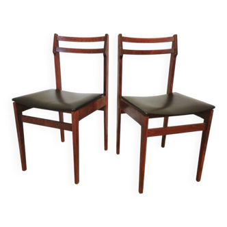 Set of 2 Vintage  Wooden Dining Chairs - Branko Ursic STOL Kamnik
