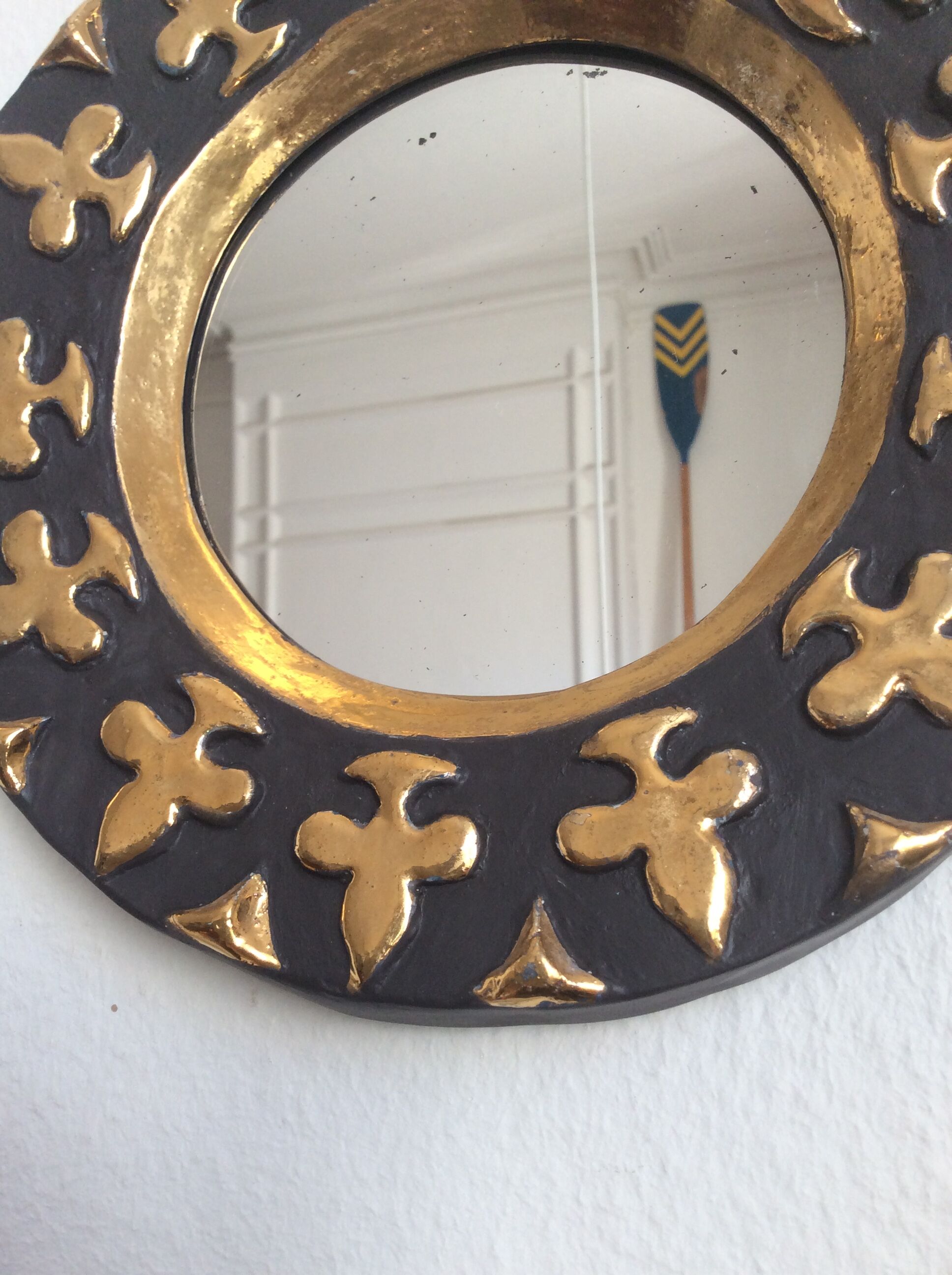 Ceramic mirror, 1960s