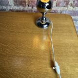 Vintage 70'S chrome metal lamp