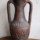 Vase amphore en terre cuite