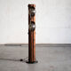 Brutalist floor lamp by Temde Leuchten
