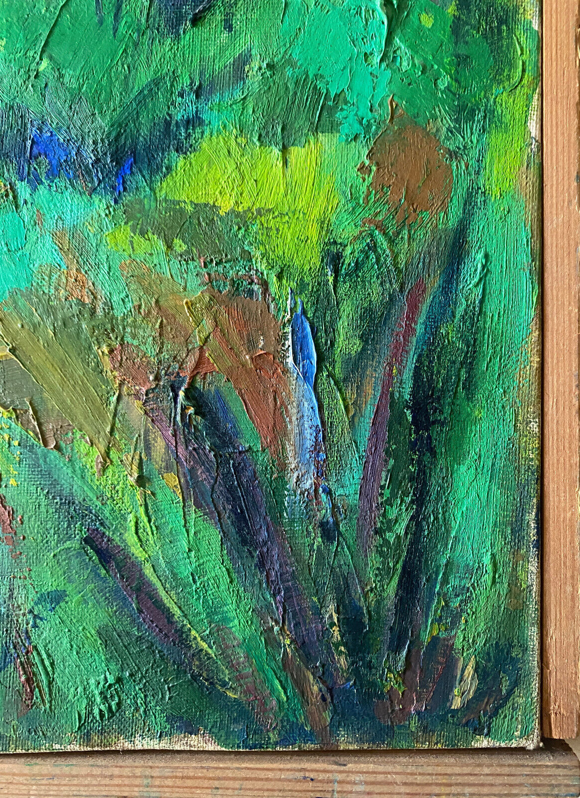 Painting from Haute Savoie by Marcelle Guetta-Fattal