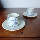 Set of 2 egg cups, Copenhagen decor