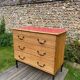 Vintage rattan chest of drawers 1950-60